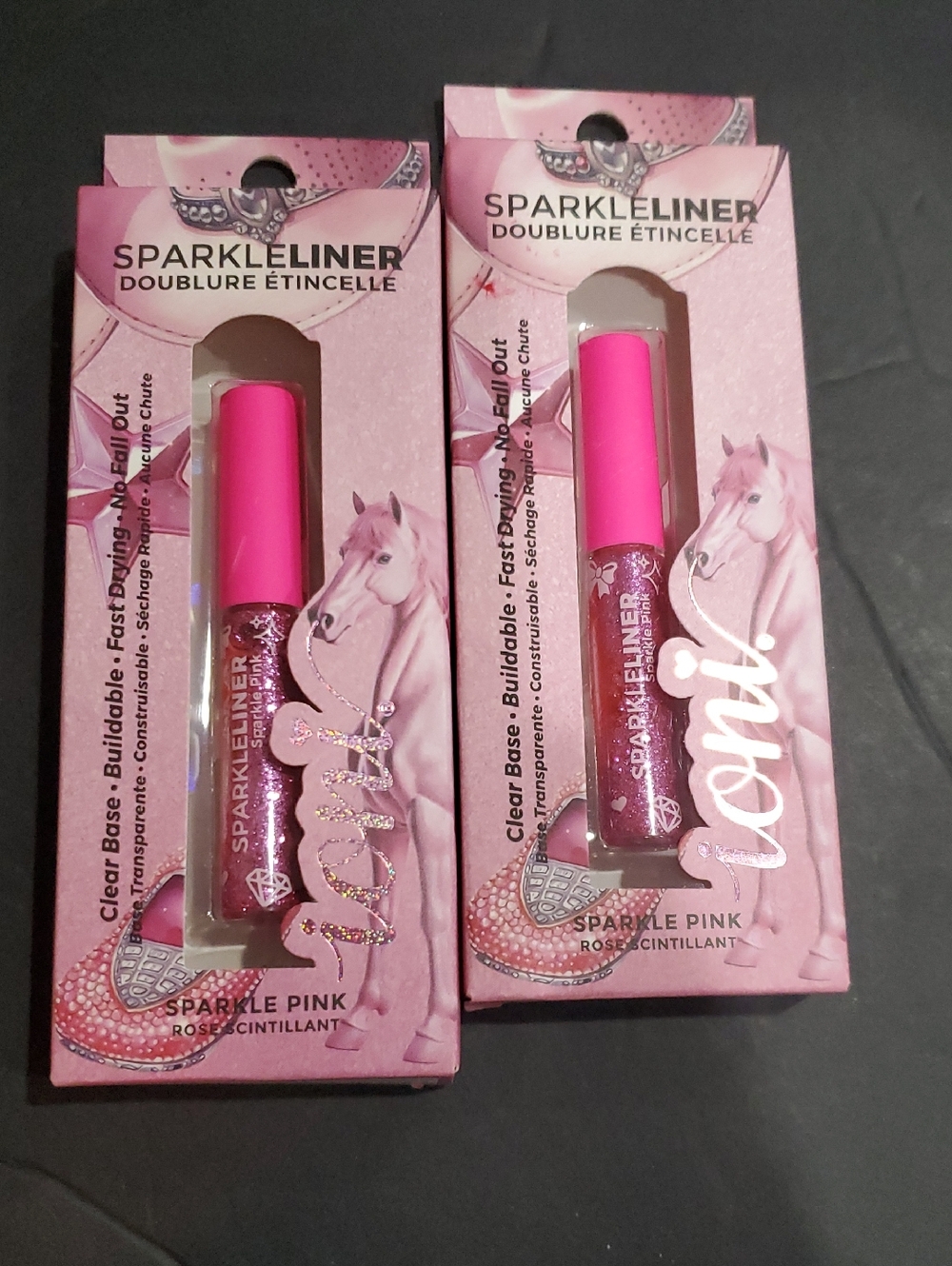 2pack sparklepink beauty dollhouse cowgirl pink precise brush tip liner new FREE